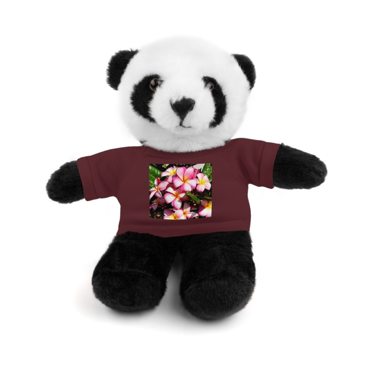 Island Style Striped Plumeria Stuffed Animals with Tee