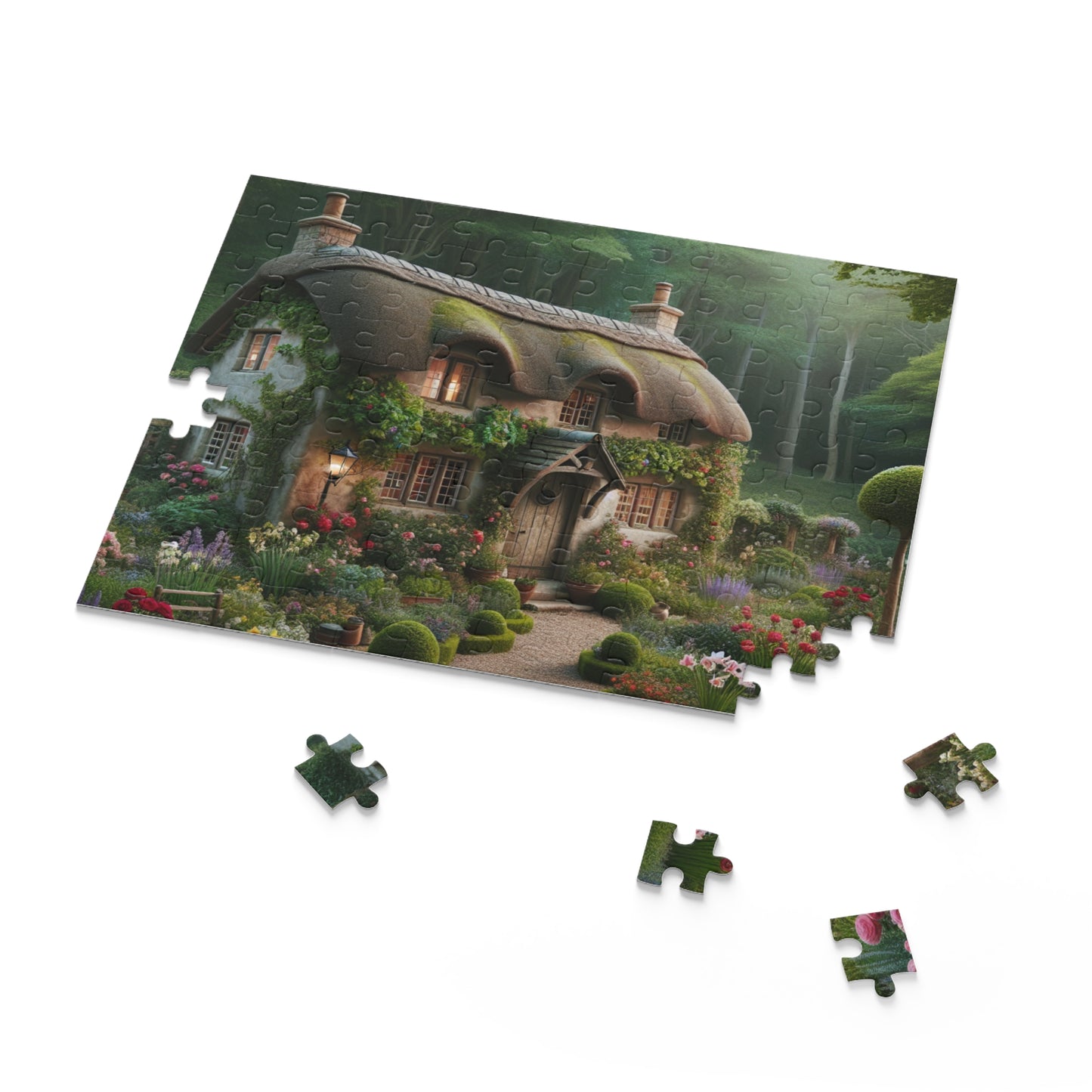 Fairy Cottage Puzzle (120, 252, 500-Piece)