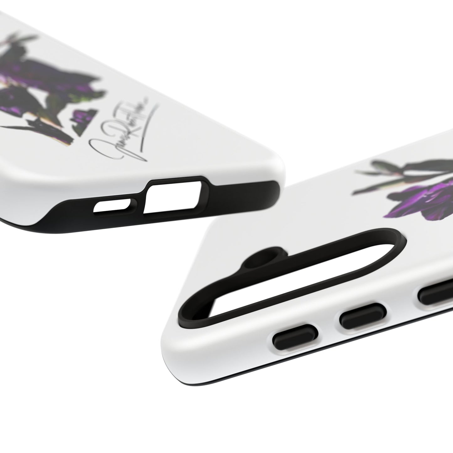 "Indigo Glad" Signature Floral Series Tough Cases