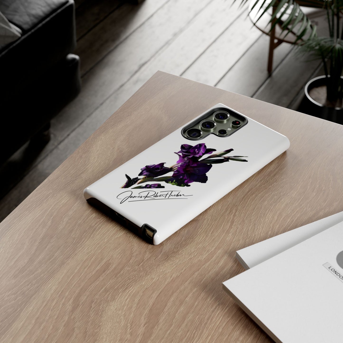 "Indigo Glad" Signature Floral Series Tough Cases