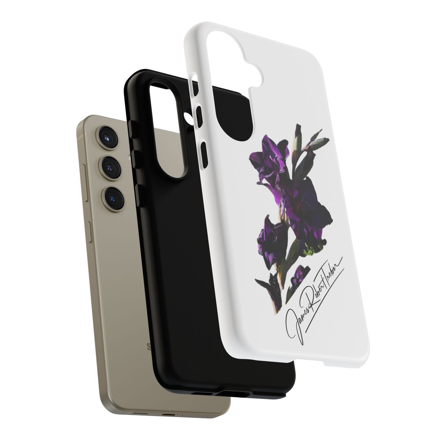 "Indigo Glad" Signature Floral Series Tough Cases