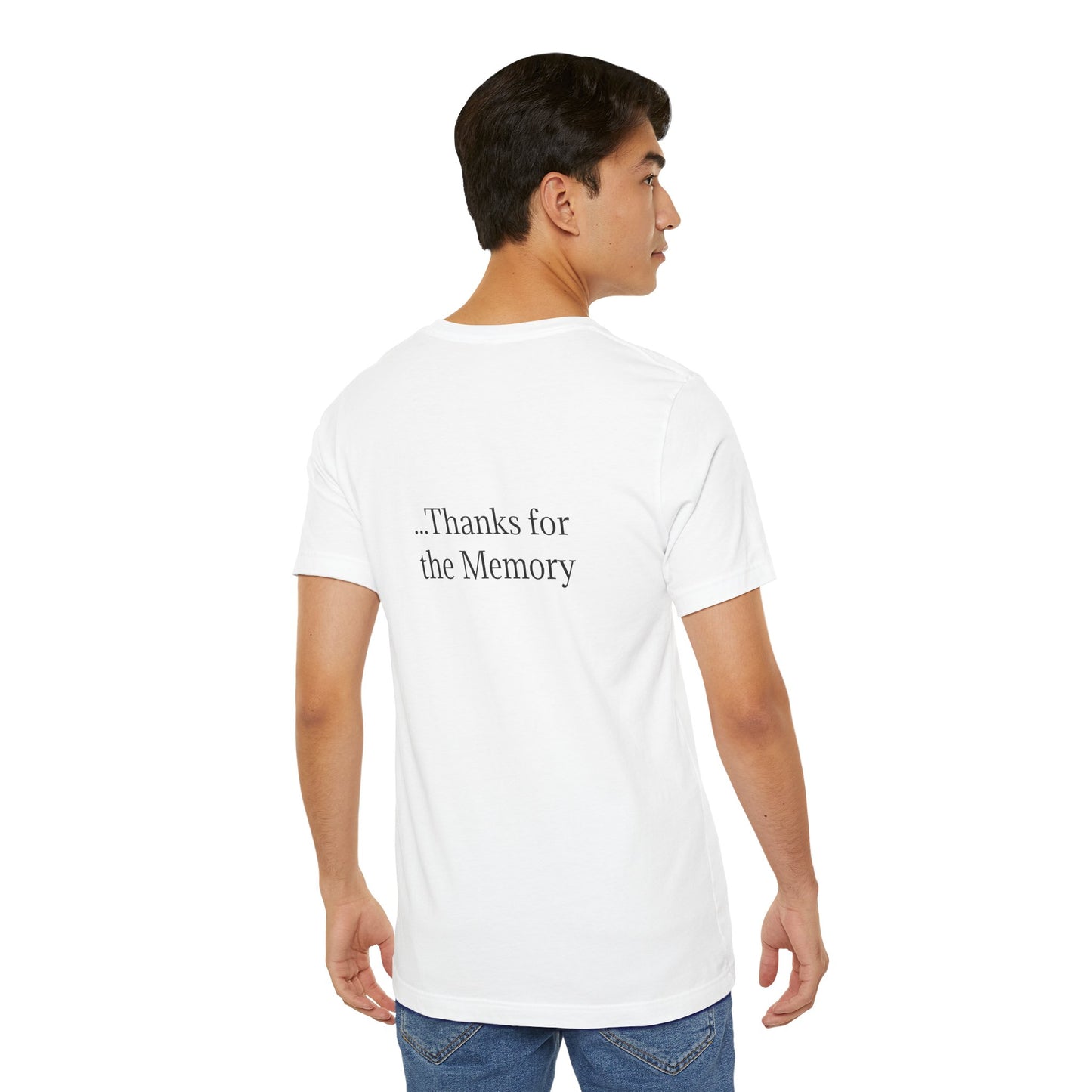 Nostalgic Remembrance Tee, Unisex Short Sleeve Shirt for Memories, Gift for Friends, Casual Wear, Conversation Starter