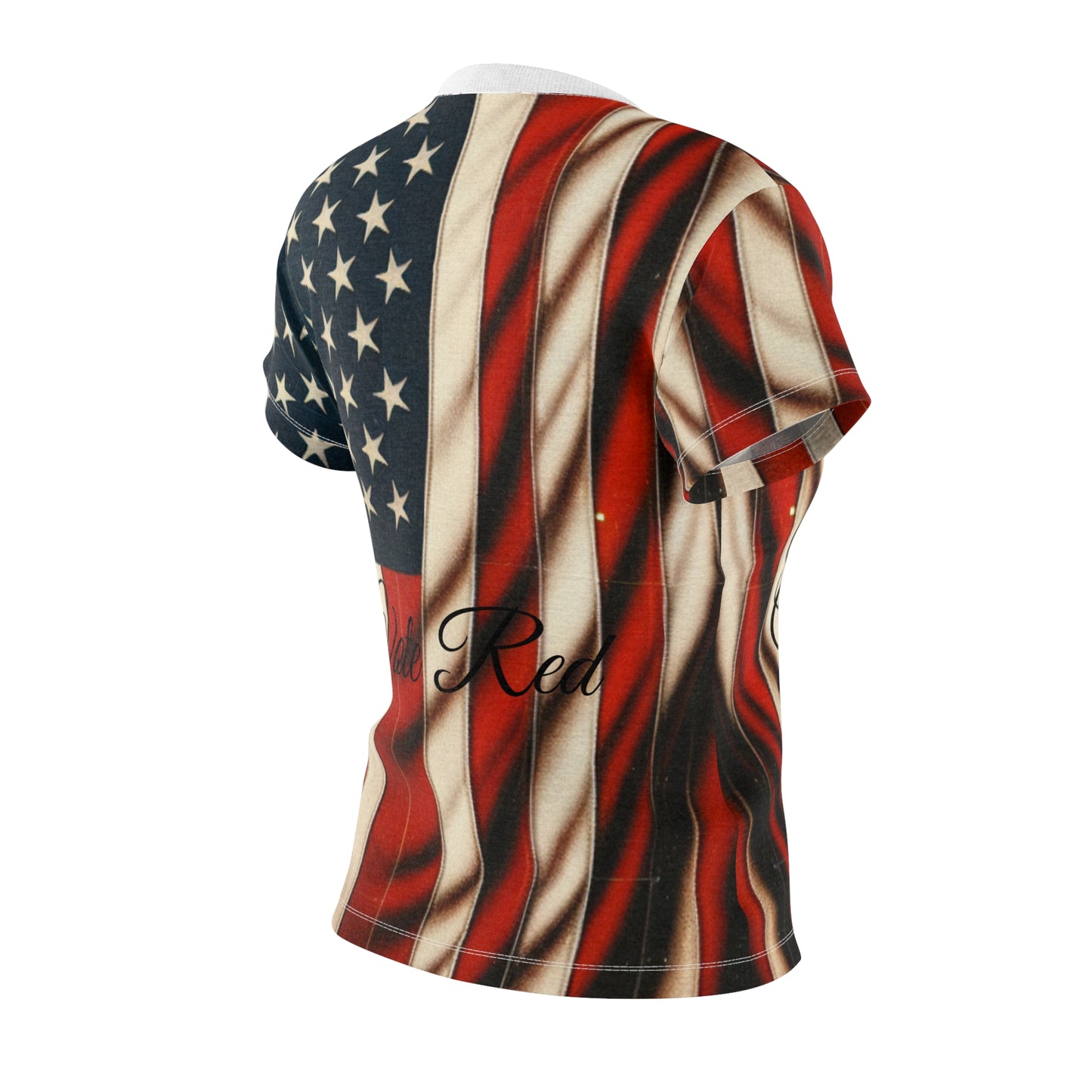 Old Glory Vote Red Women's Tee