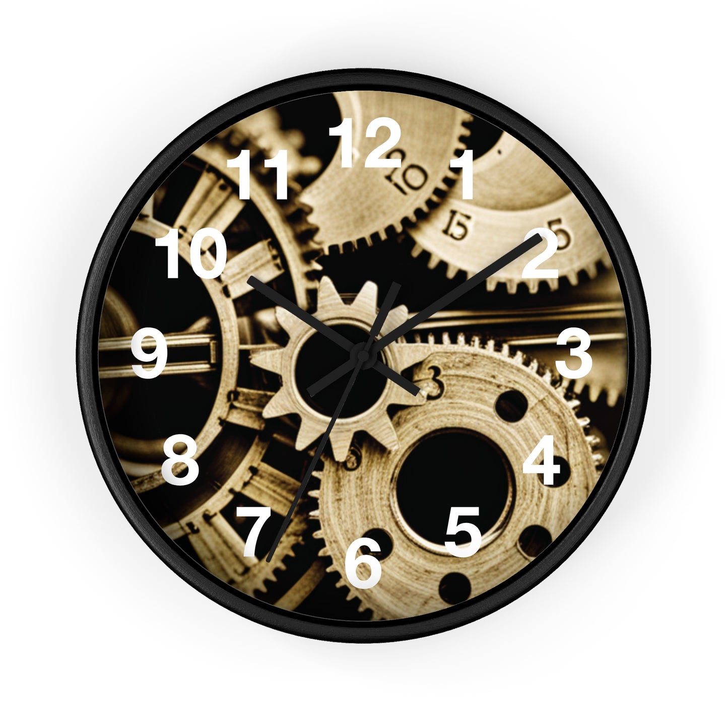 Analog Gears Wall Clock