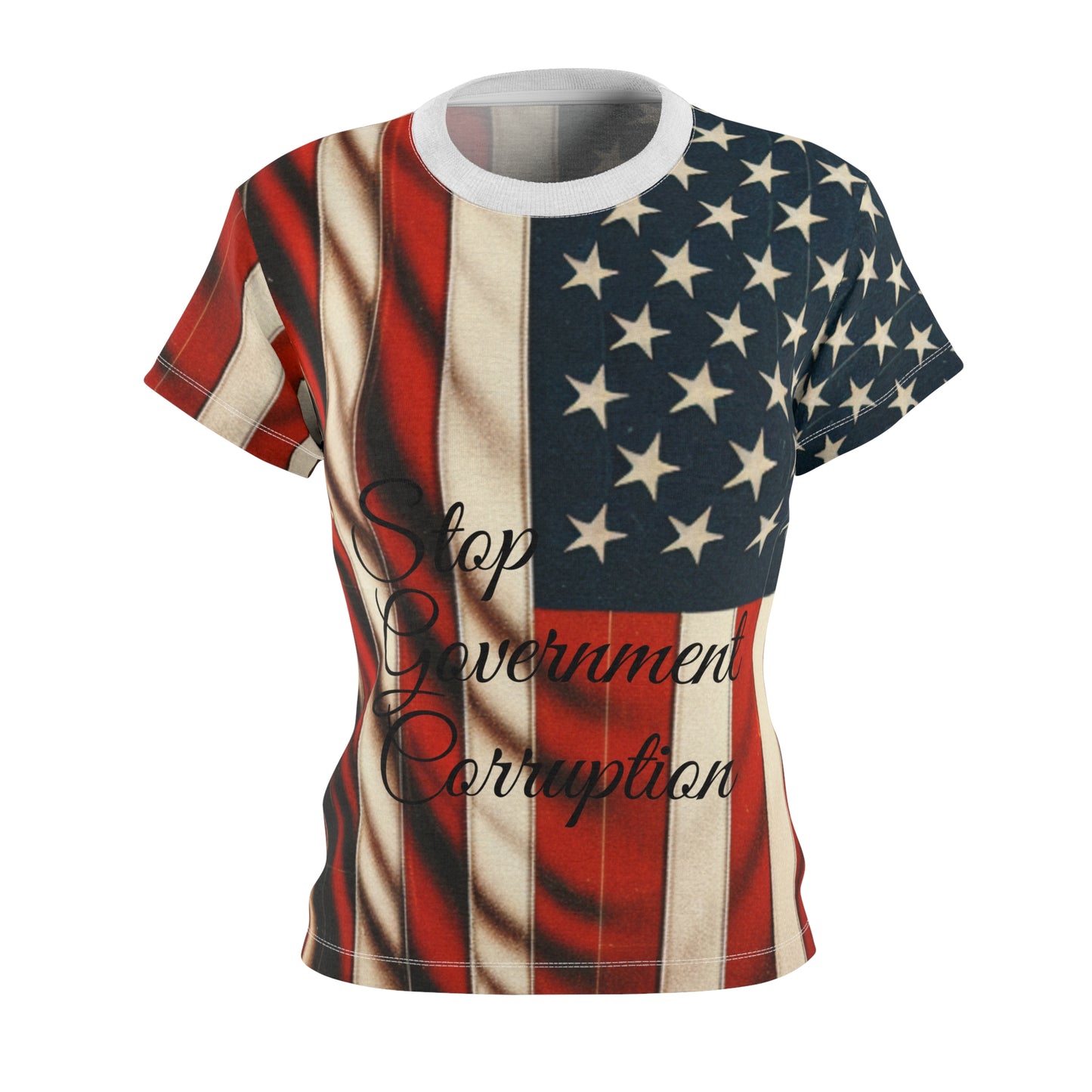 Old Glory Vote Red Women's Tee