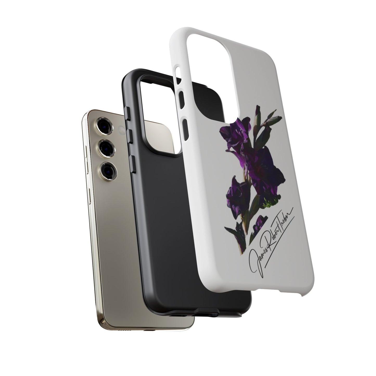"Indigo Glad" Signature Floral Series Tough Cases