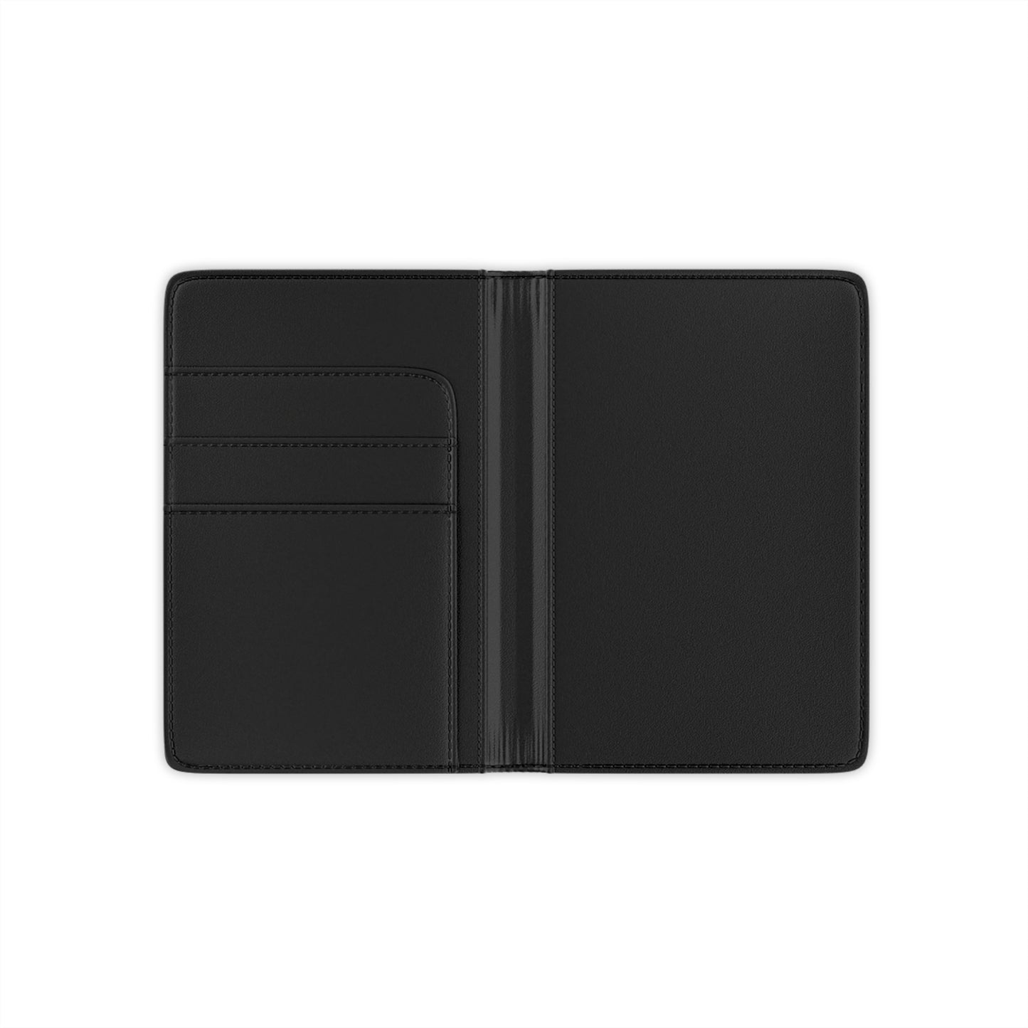 Personalized Geometric Passport Cover – Custom Name 'Jim' Travel Passport Holder
