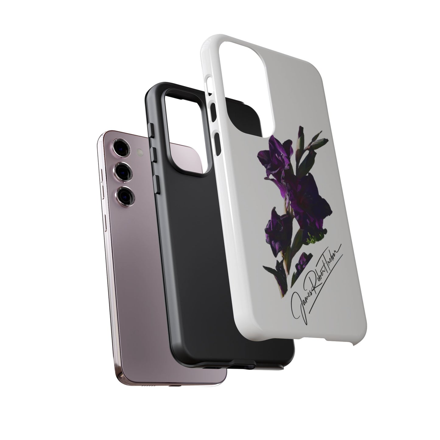 "Indigo Glad" Signature Floral Series Tough Cases