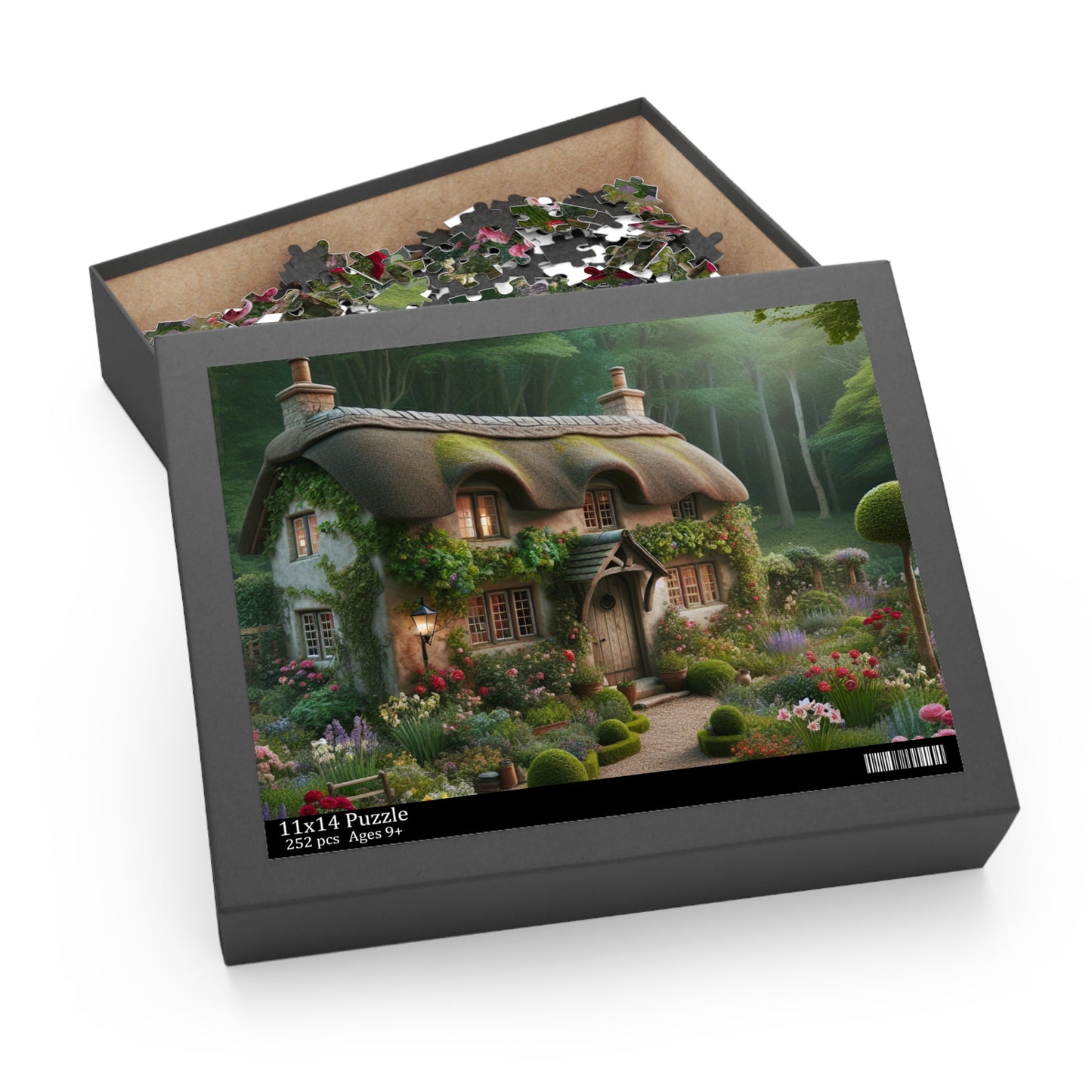 Fairy Cottage Puzzle (120, 252, 500-Piece)