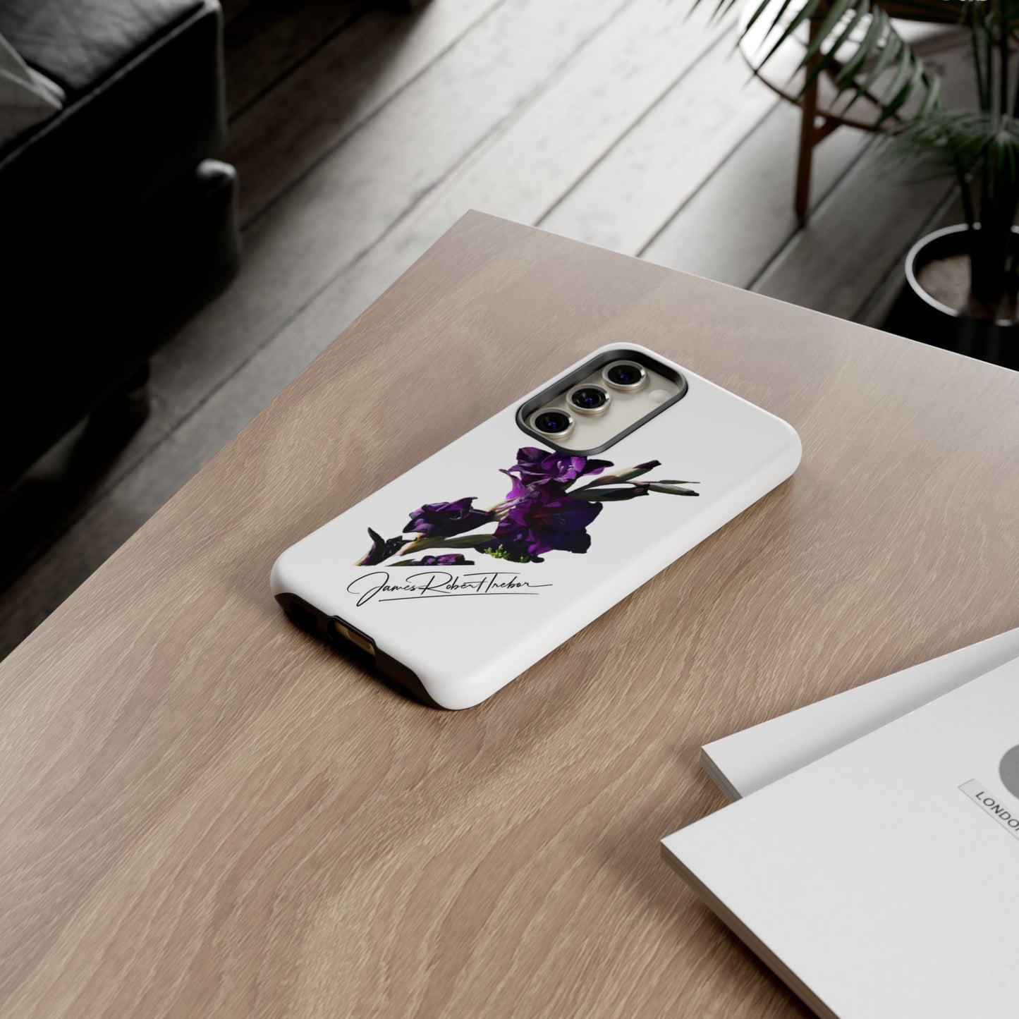 "Indigo Glad" Signature Floral Series Tough Cases