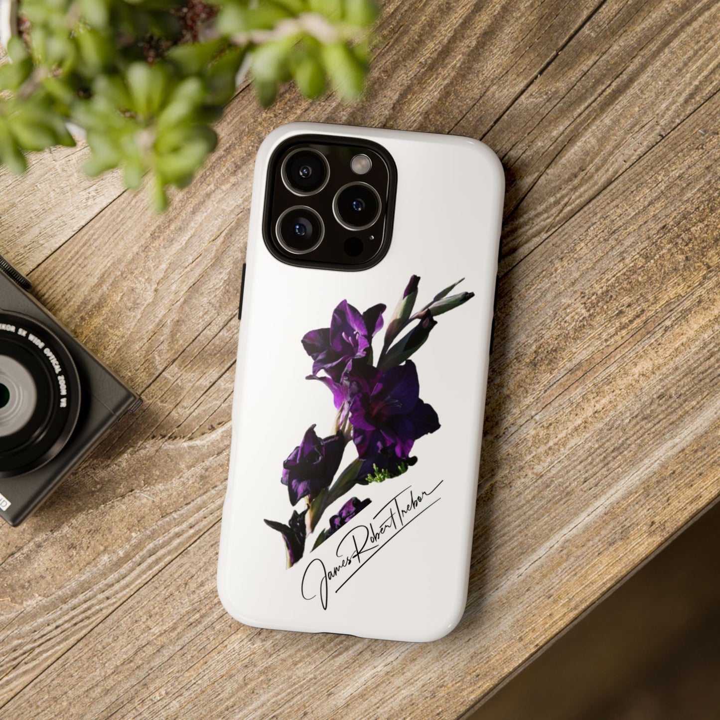 "Indigo Glad" Signature Floral Series Tough Cases