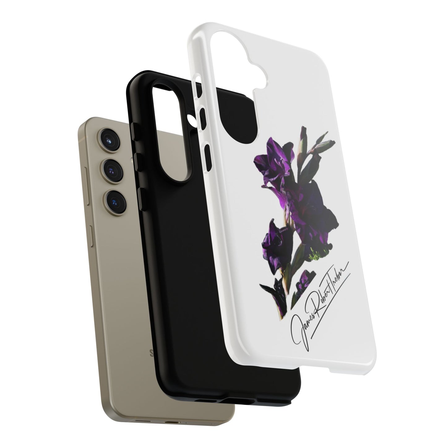 "Indigo Glad" Signature Floral Series Tough Cases