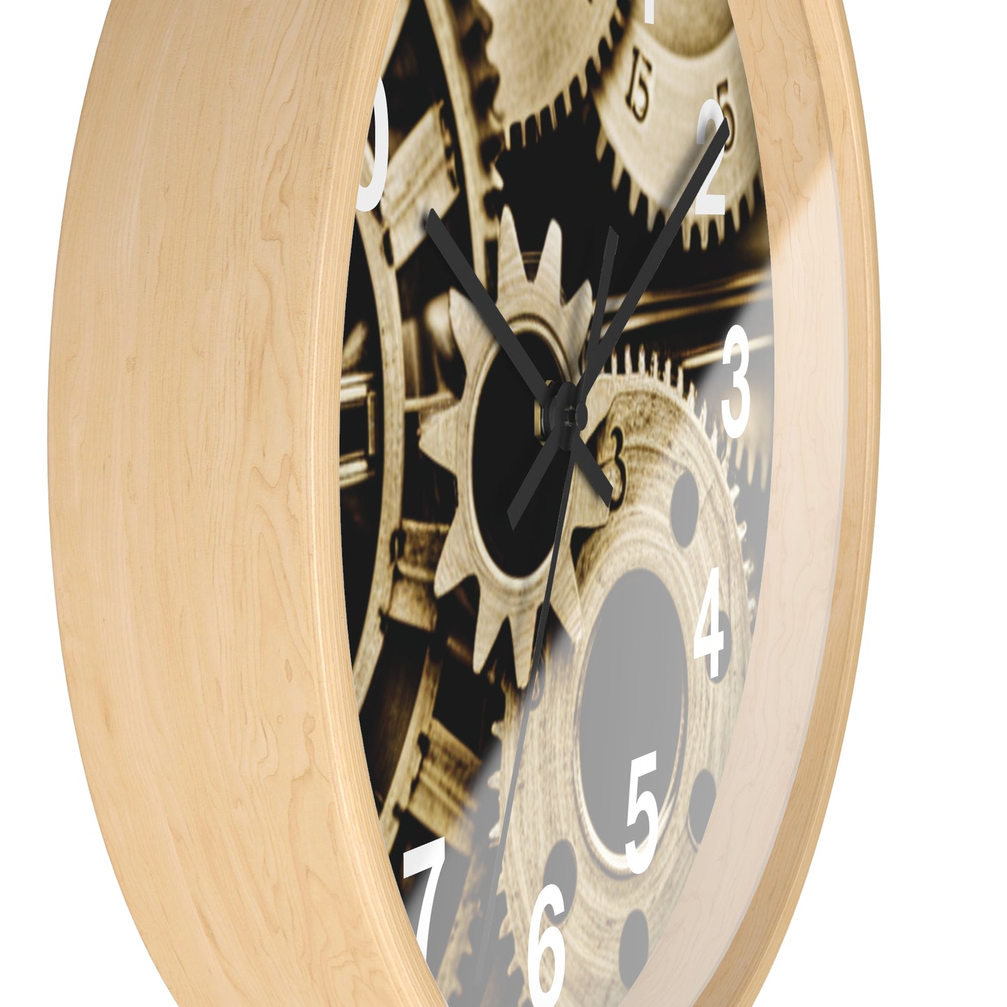 Analog Gears Wall Clock