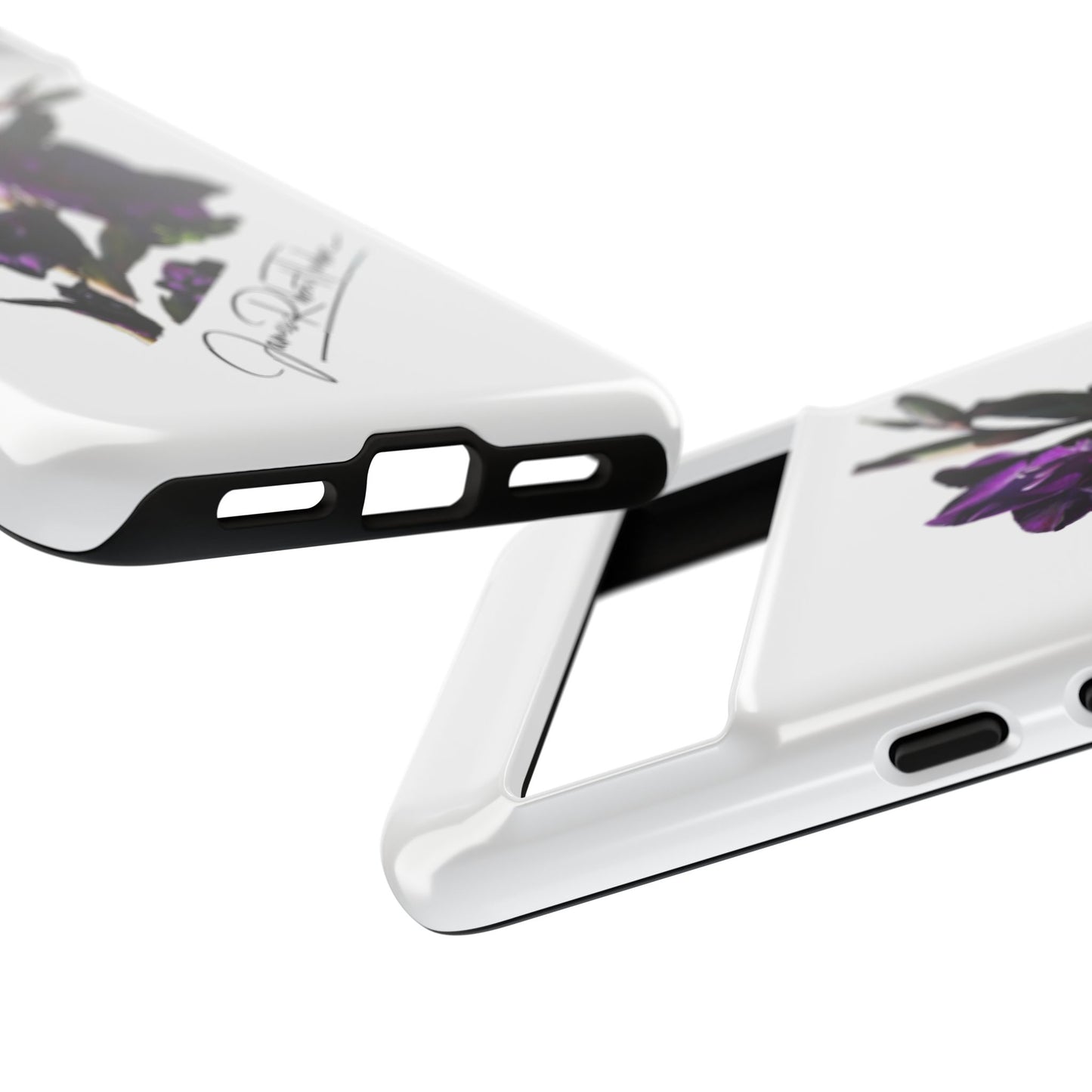 "Indigo Glad" Signature Floral Series Tough Cases