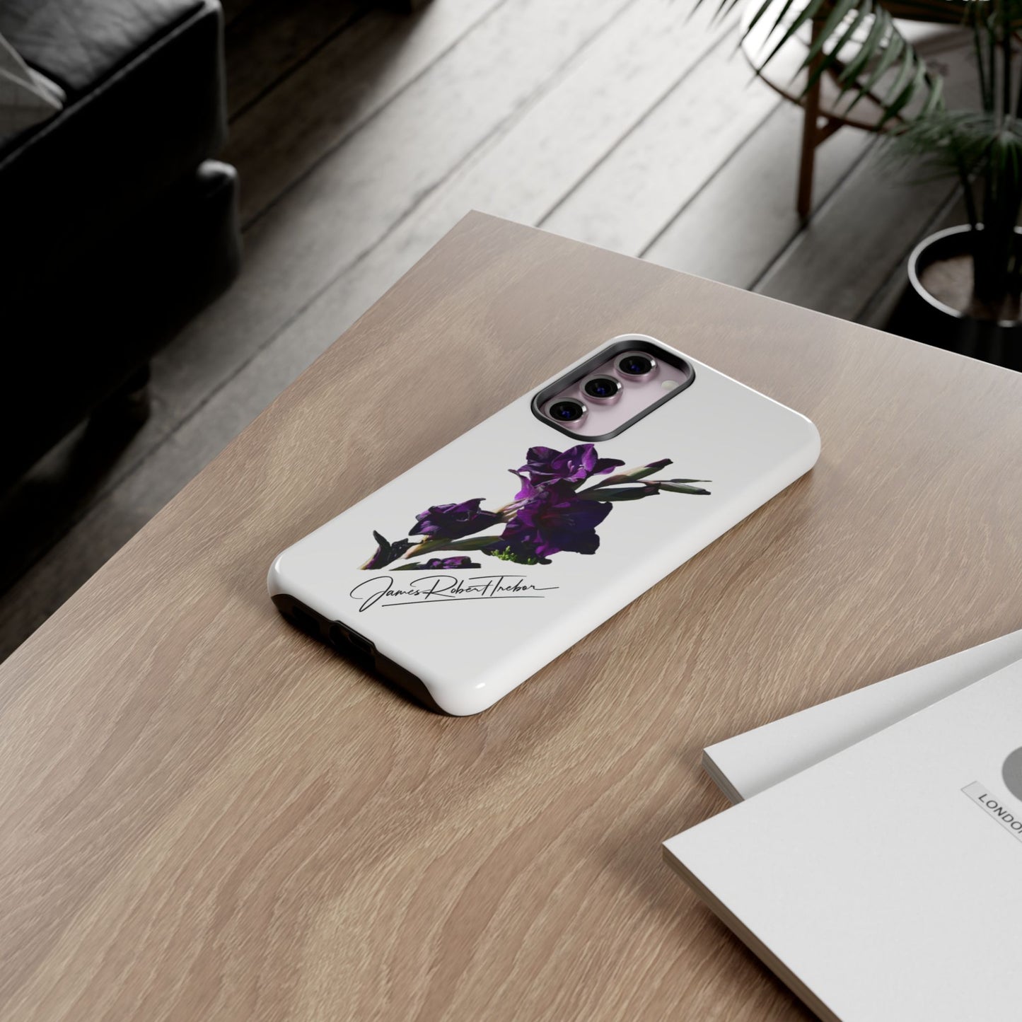 "Indigo Glad" Signature Floral Series Tough Cases