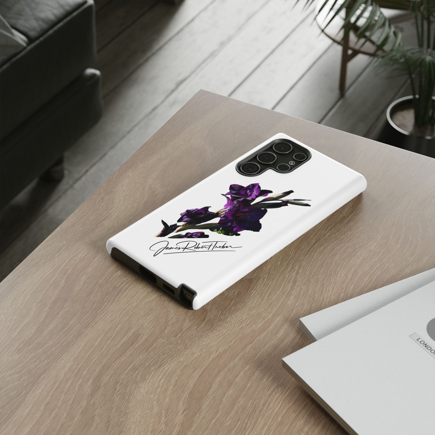 "Indigo Glad" Signature Floral Series Tough Cases