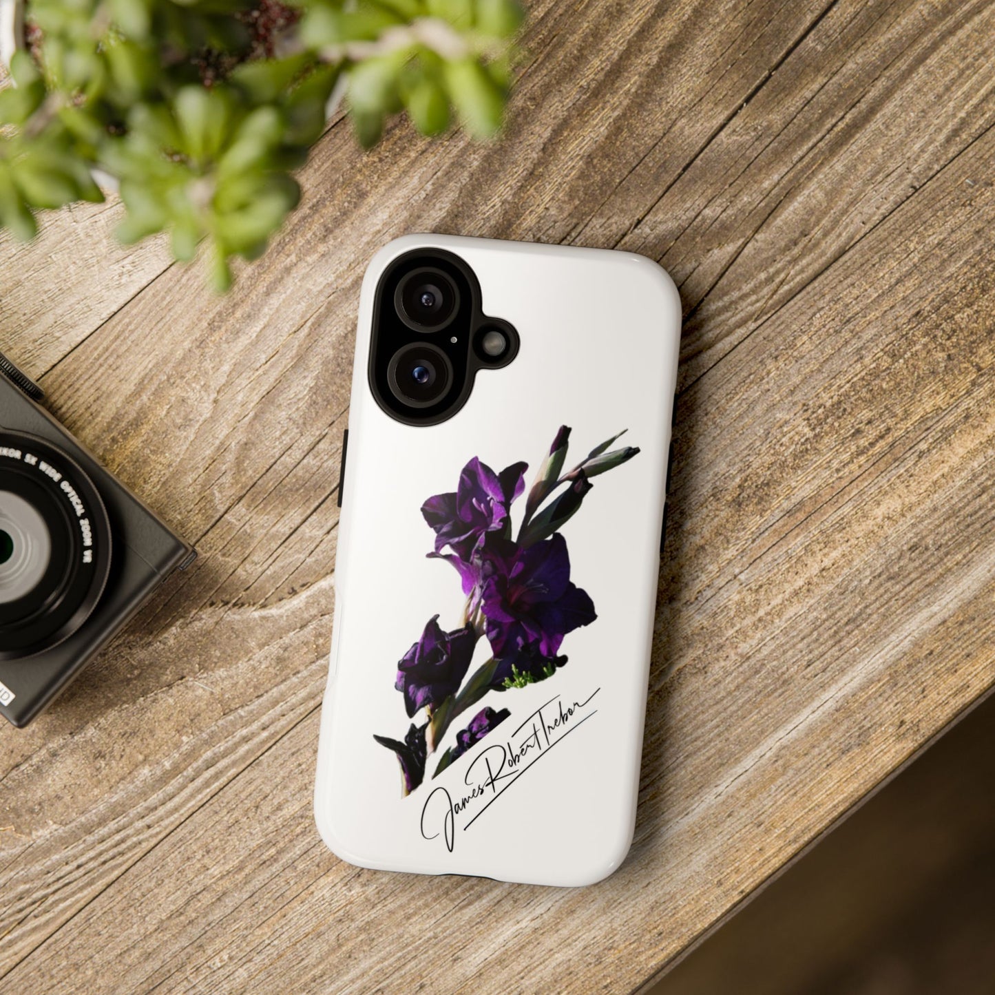 "Indigo Glad" Signature Floral Series Tough Cases