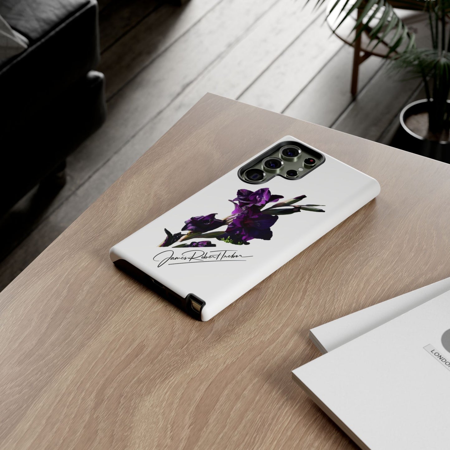 "Indigo Glad" Signature Floral Series Tough Cases