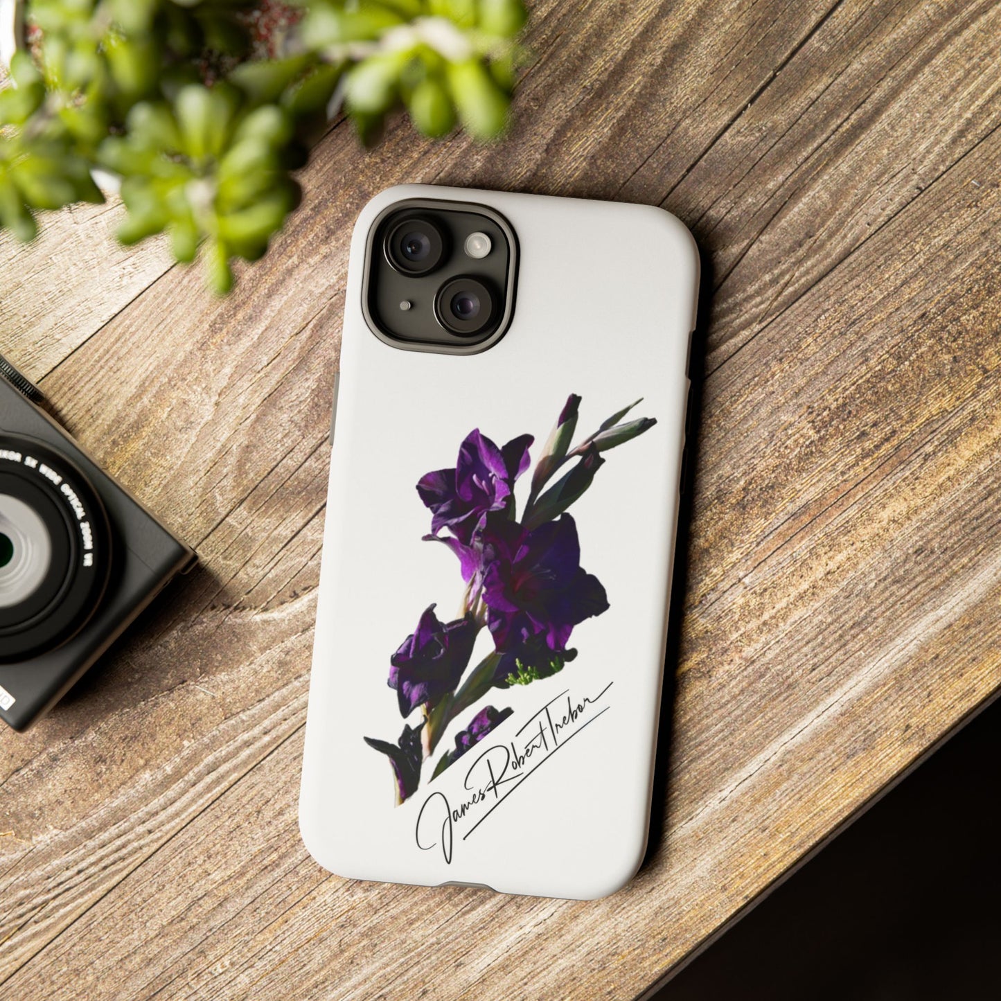 "Indigo Glad" Signature Floral Series Tough Cases