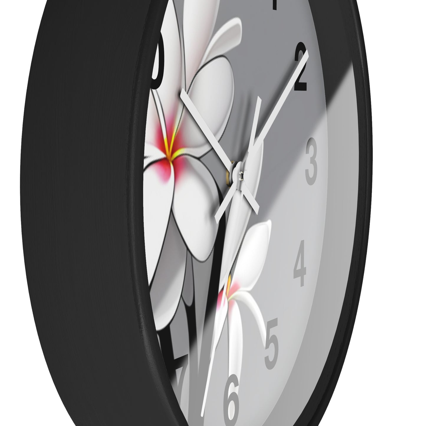 Plumeria Wall Clock