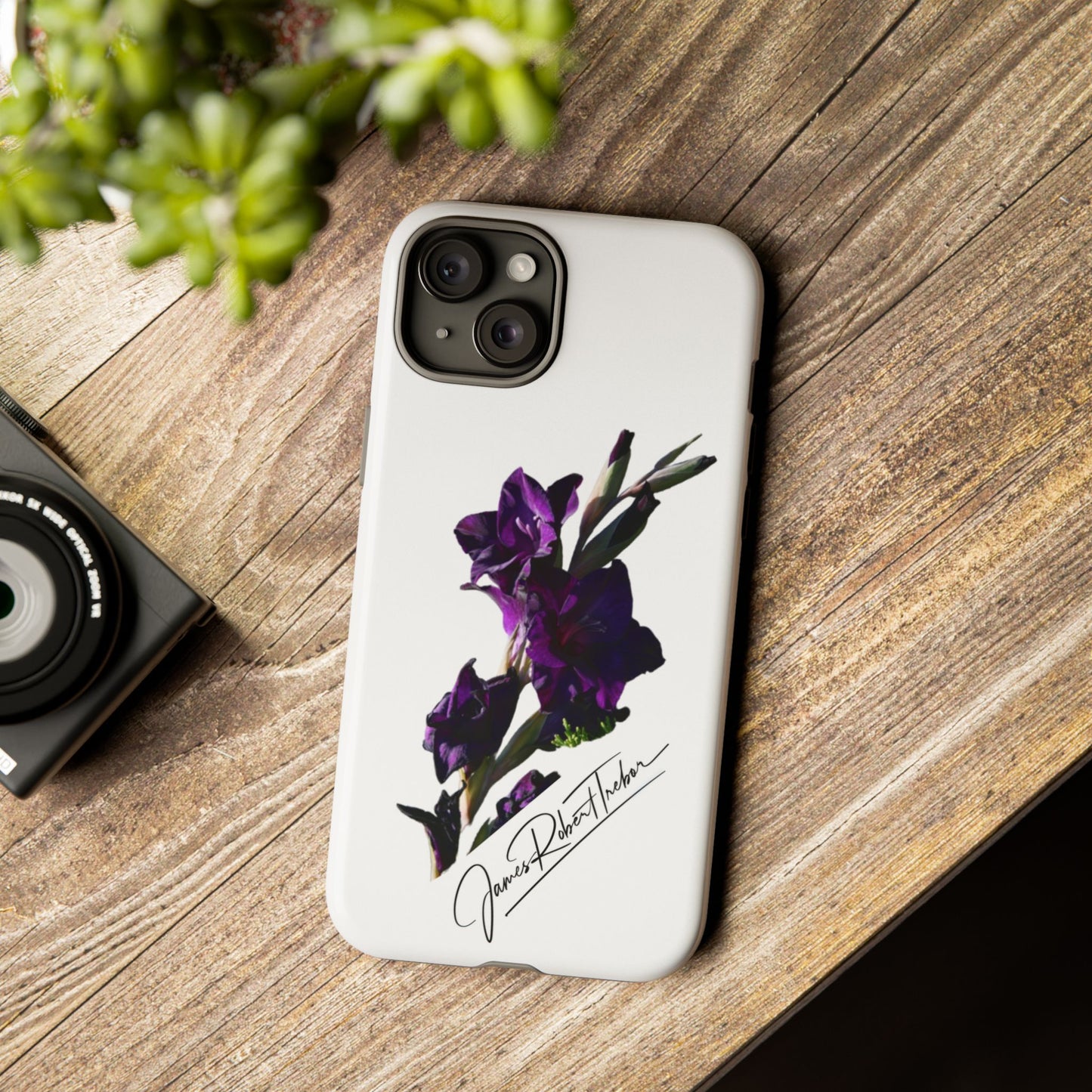 "Indigo Glad" Signature Floral Series Tough Cases