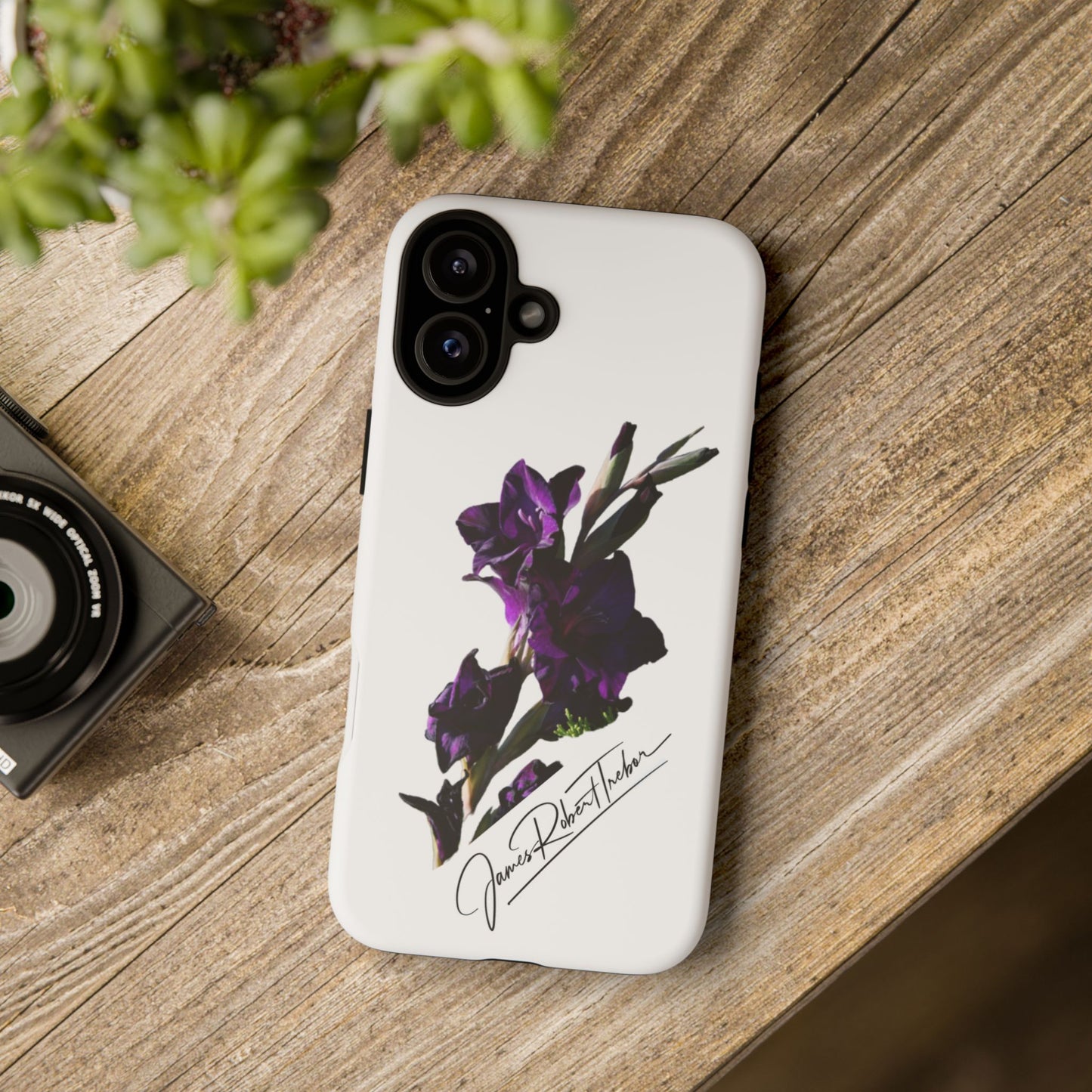 "Indigo Glad" Signature Floral Series Tough Cases
