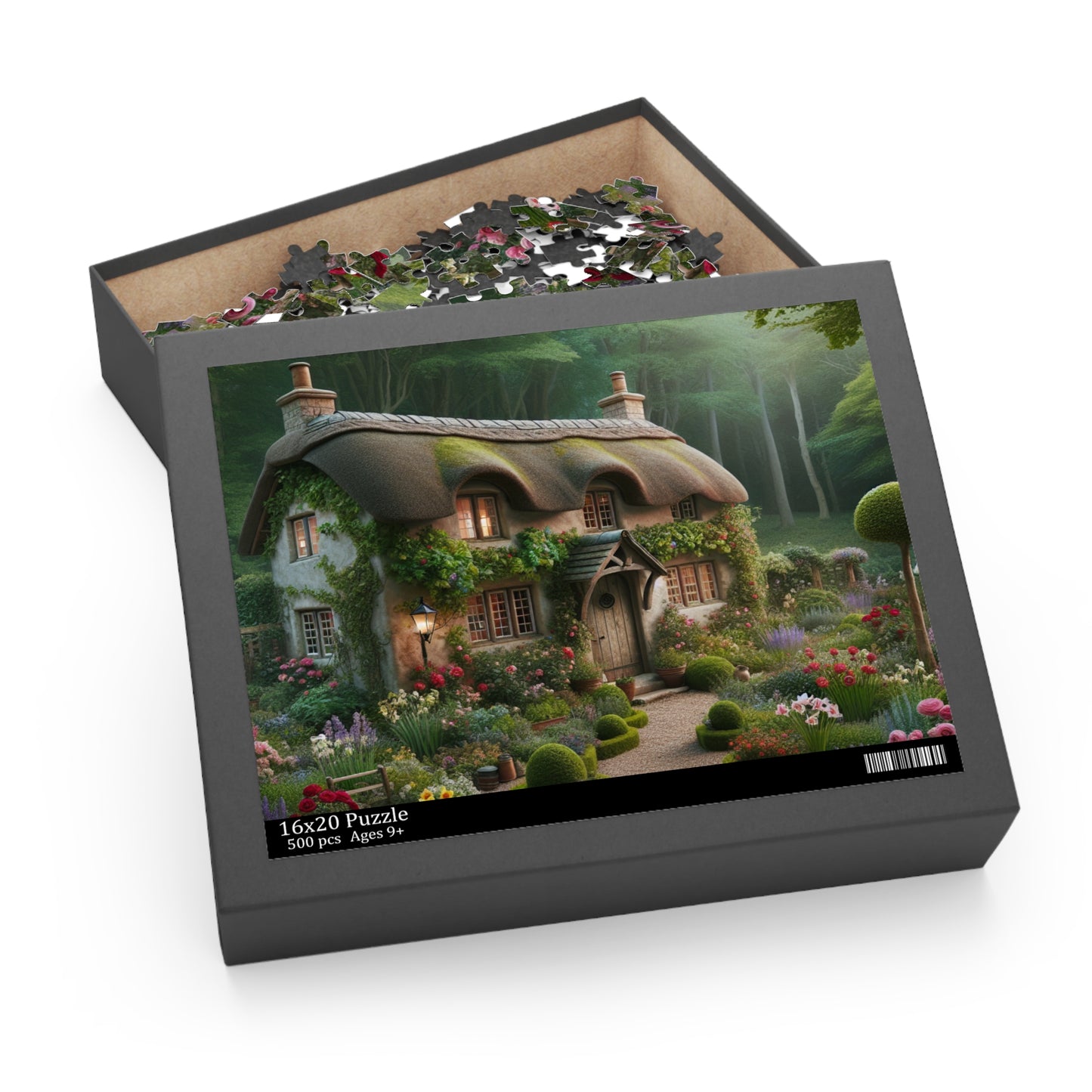 Fairy Cottage Puzzle (120, 252, 500-Piece)