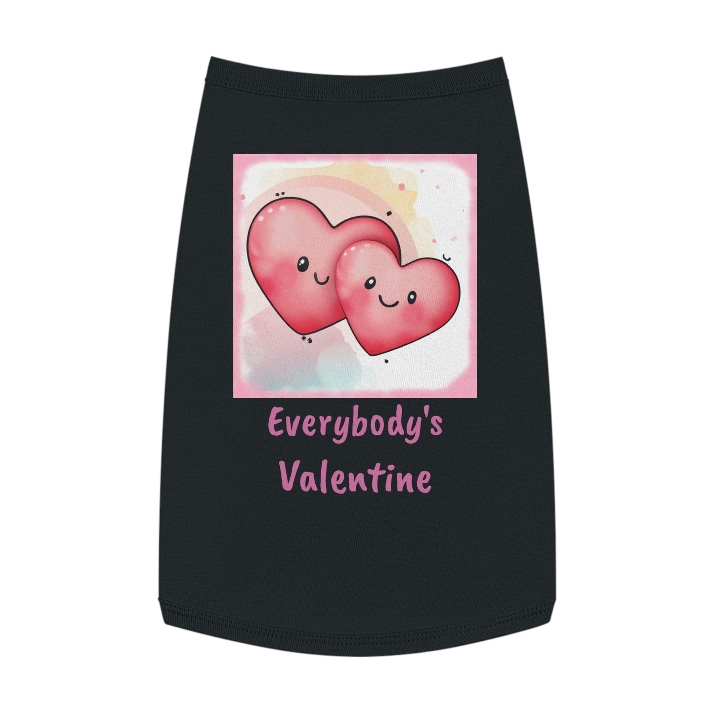 Valentine's Pink Pet Tank Top