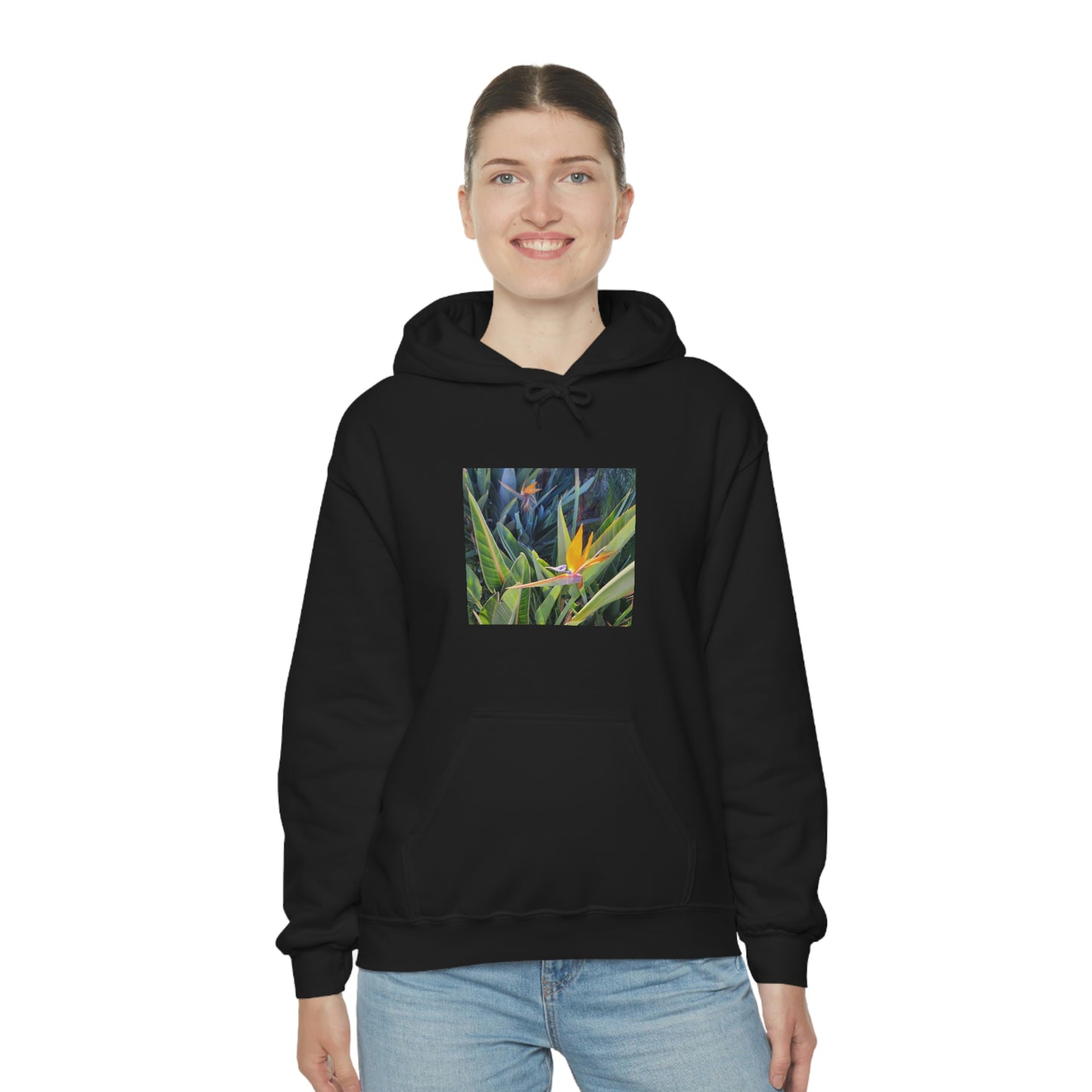 Island Style Bird of Paradise Unisex Heavy Blend™ Hooded Sweatshirt