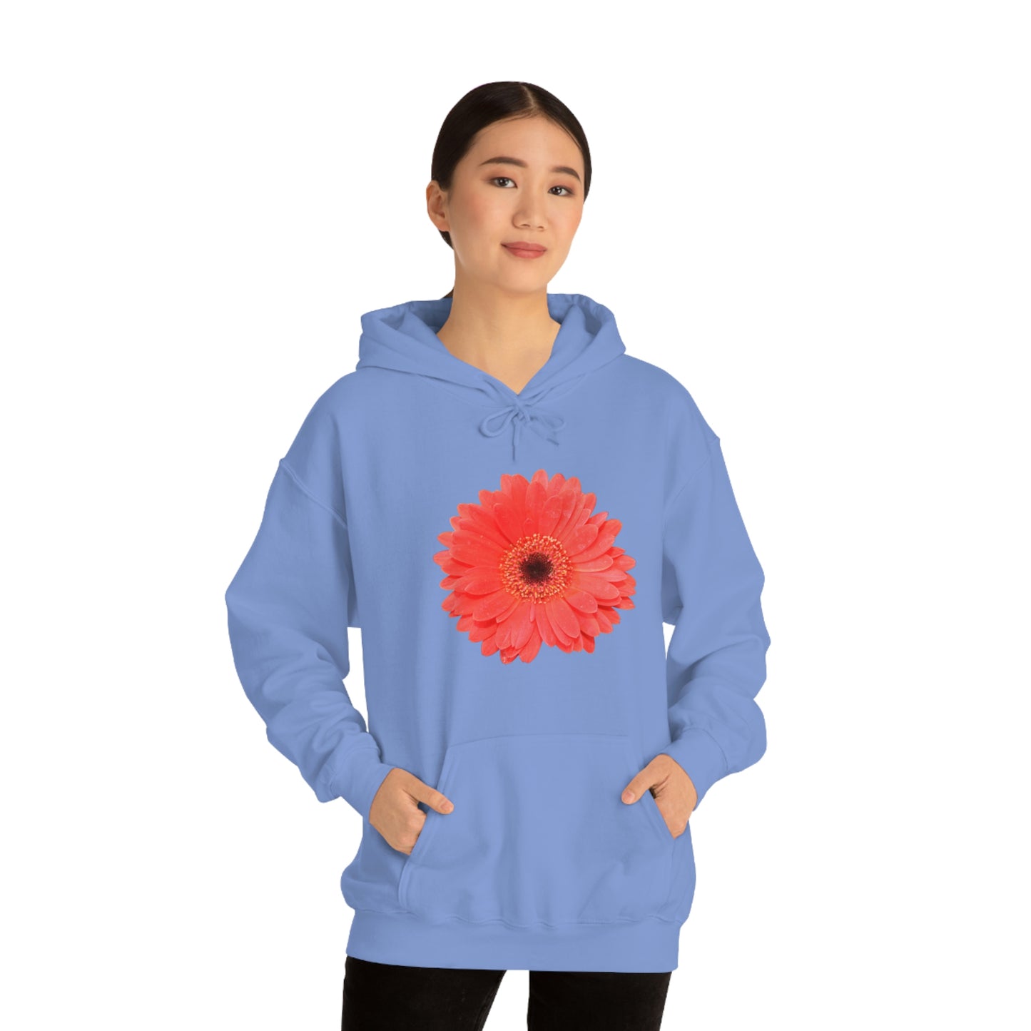 Floral Unisex Heavy Blend™ Hooded Sweatshirt