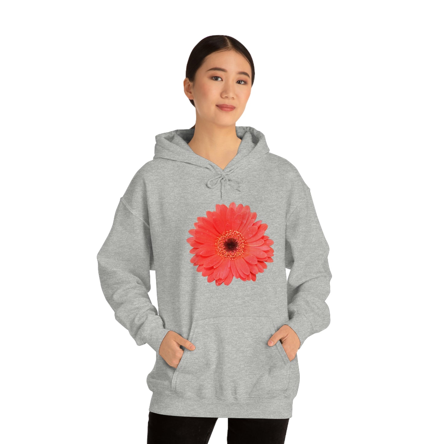 Floral Unisex Heavy Blend™ Hooded Sweatshirt