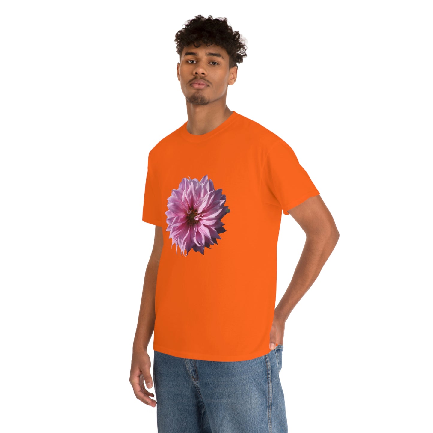 Floral Unisex Heavy Cotton Tee