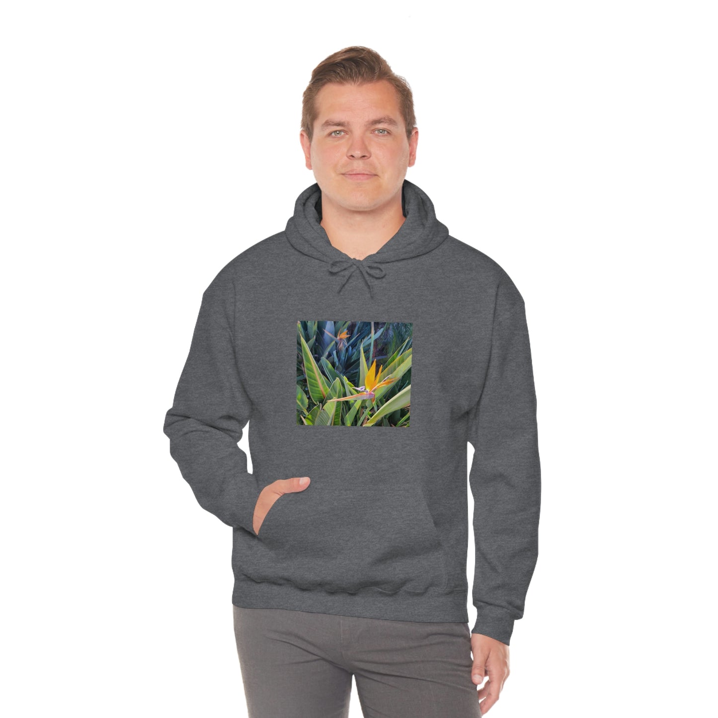 Island Style Bird of Paradise Unisex Heavy Blend™ Hooded Sweatshirt