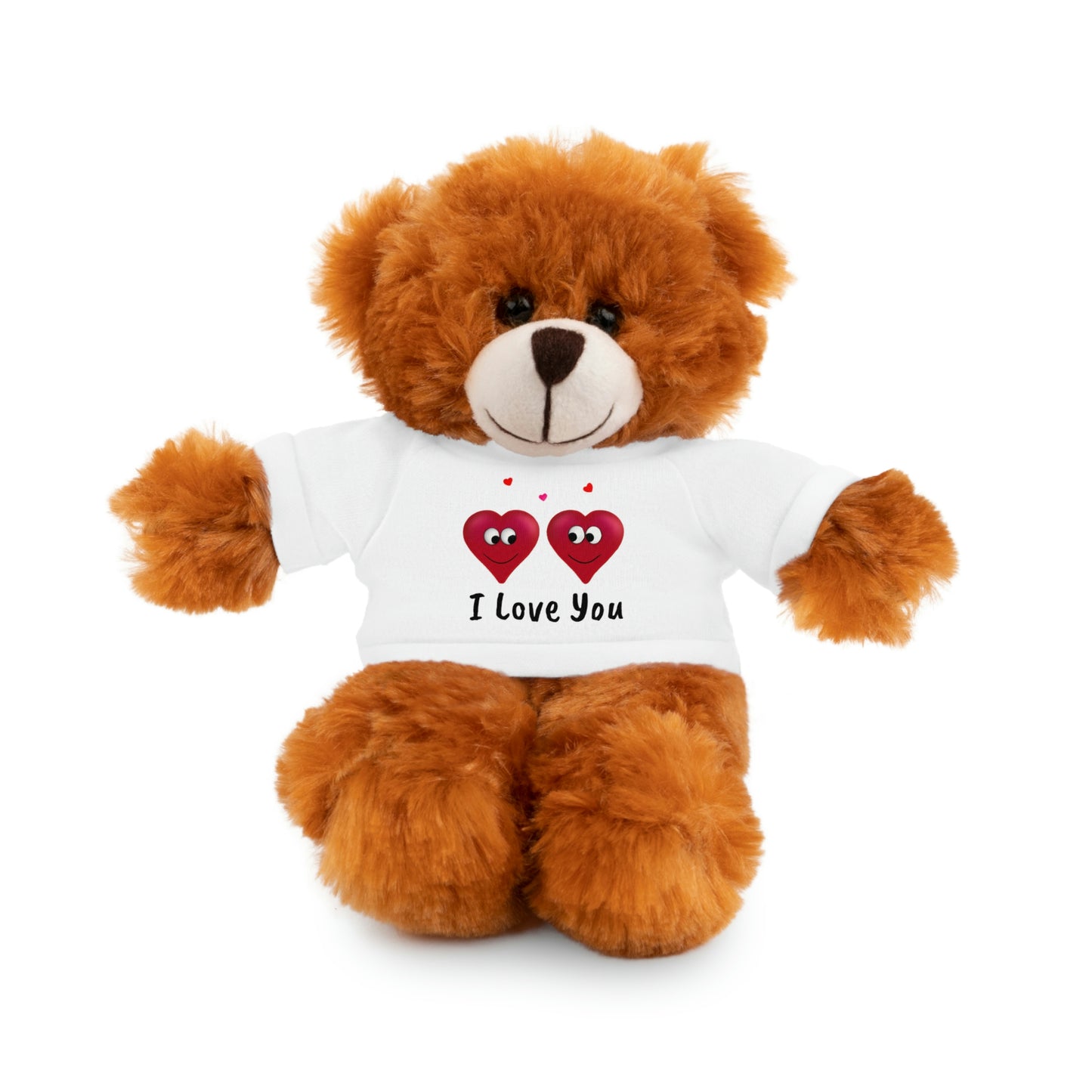 Valentine's "I Love You" Stuffed Animals with Tee