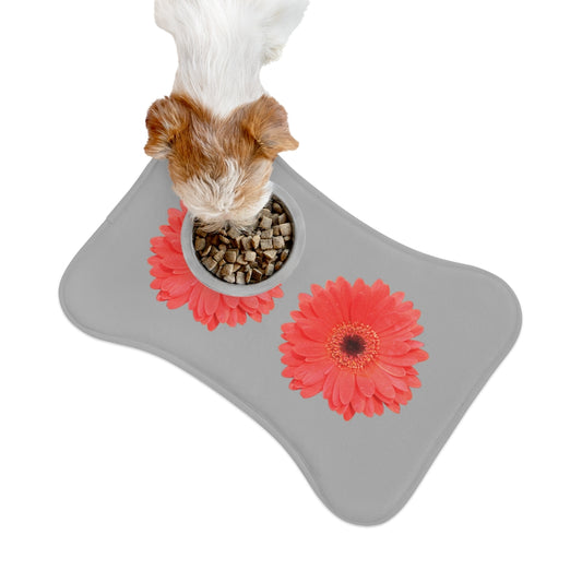 Floral "Gerber" Pet Feeding Mats