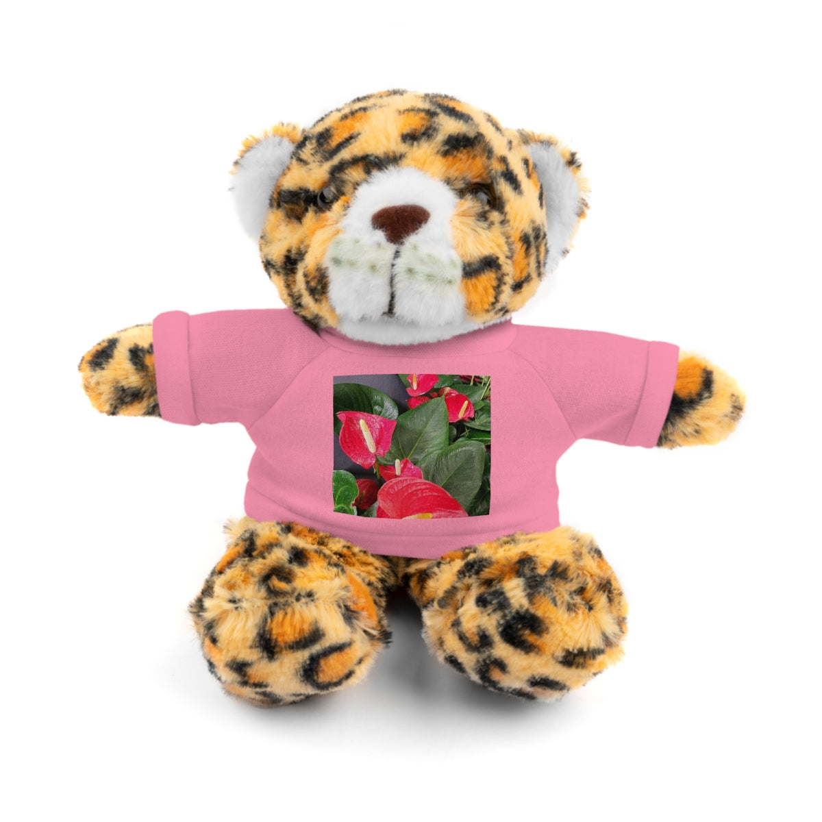 Island Style Anthurium  Stuffed Animals with Tee