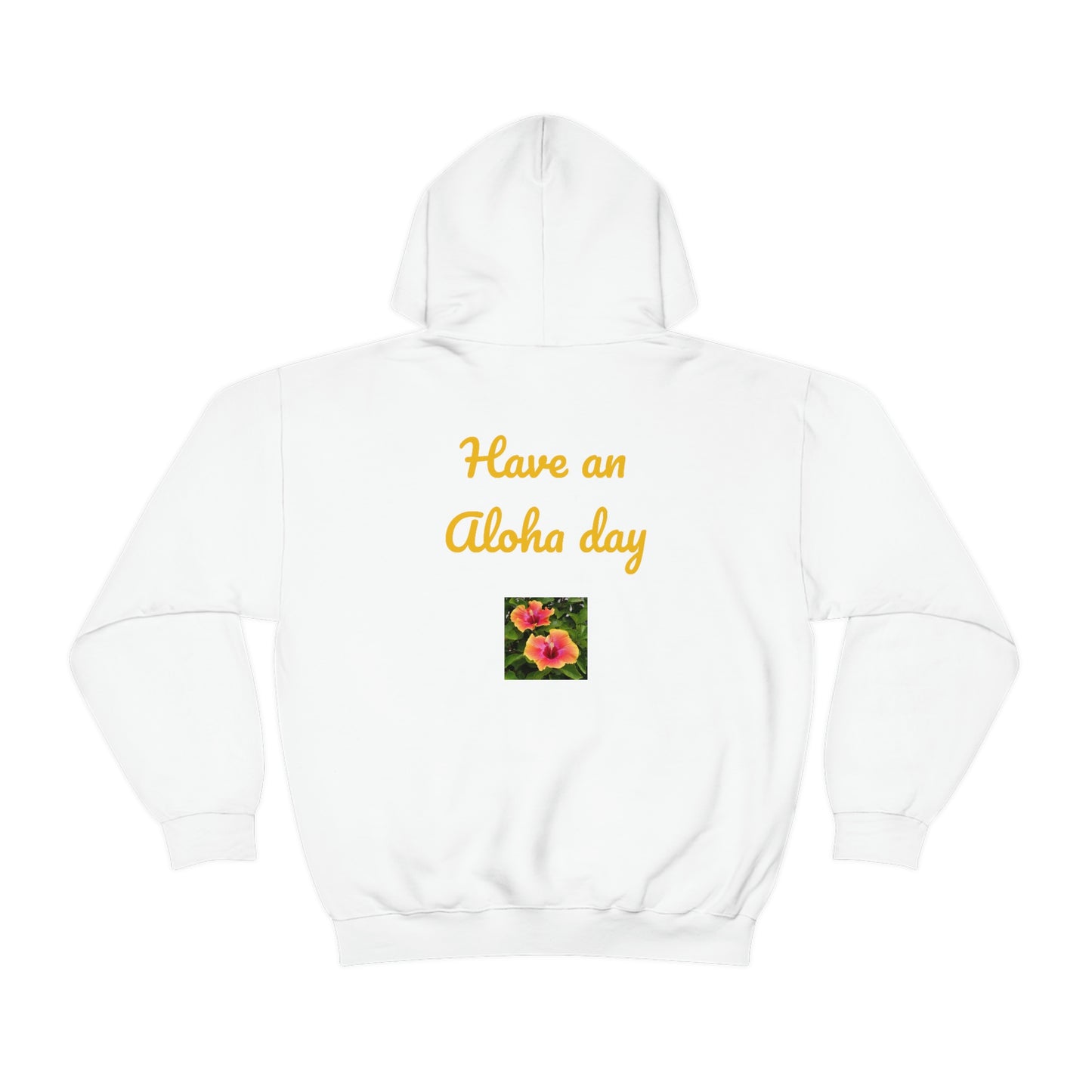 Islander Hibiscus Unisex Heavy Blend™ Hooded Sweatshirt