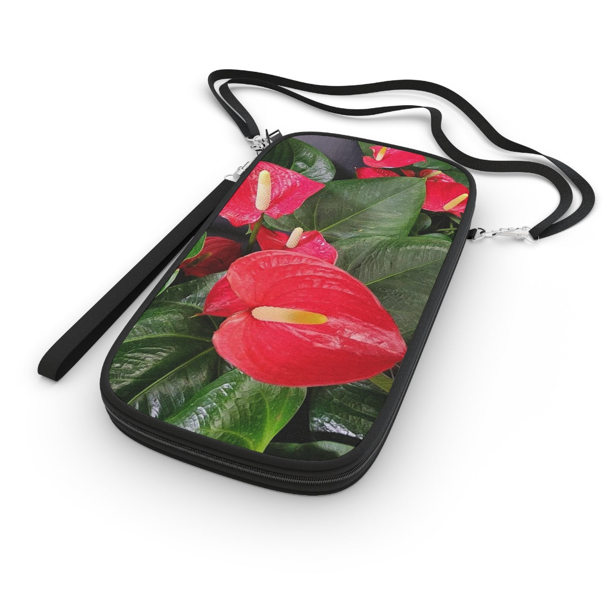 Island Style Anthurium Passport Wallet by Lola