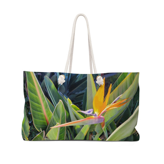 Island Style Bird of Paradise Weekender Bag by Lola