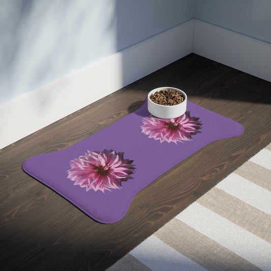 Floral "Perfectly Pink" Pet Feeding Mats