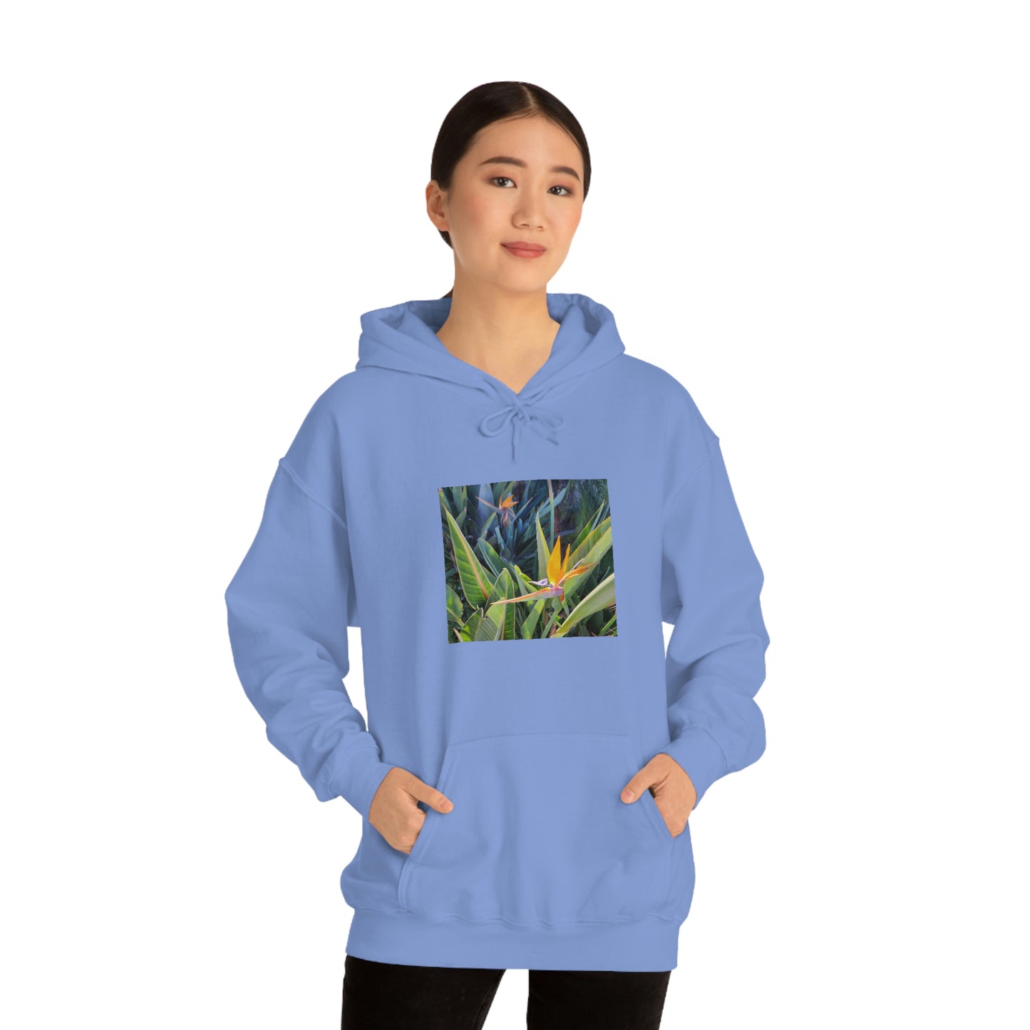 Island Style Bird of Paradise Unisex Heavy Blend™ Hooded Sweatshirt