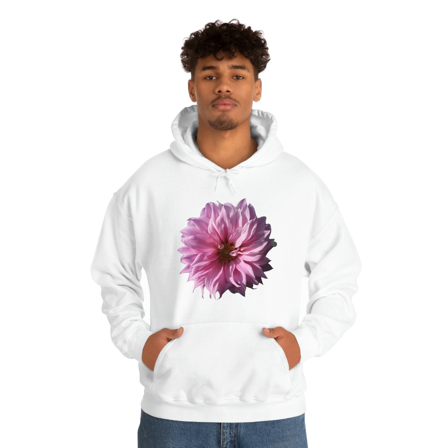 Floral Unisex Heavy Blend™ Hooded Sweatshirt