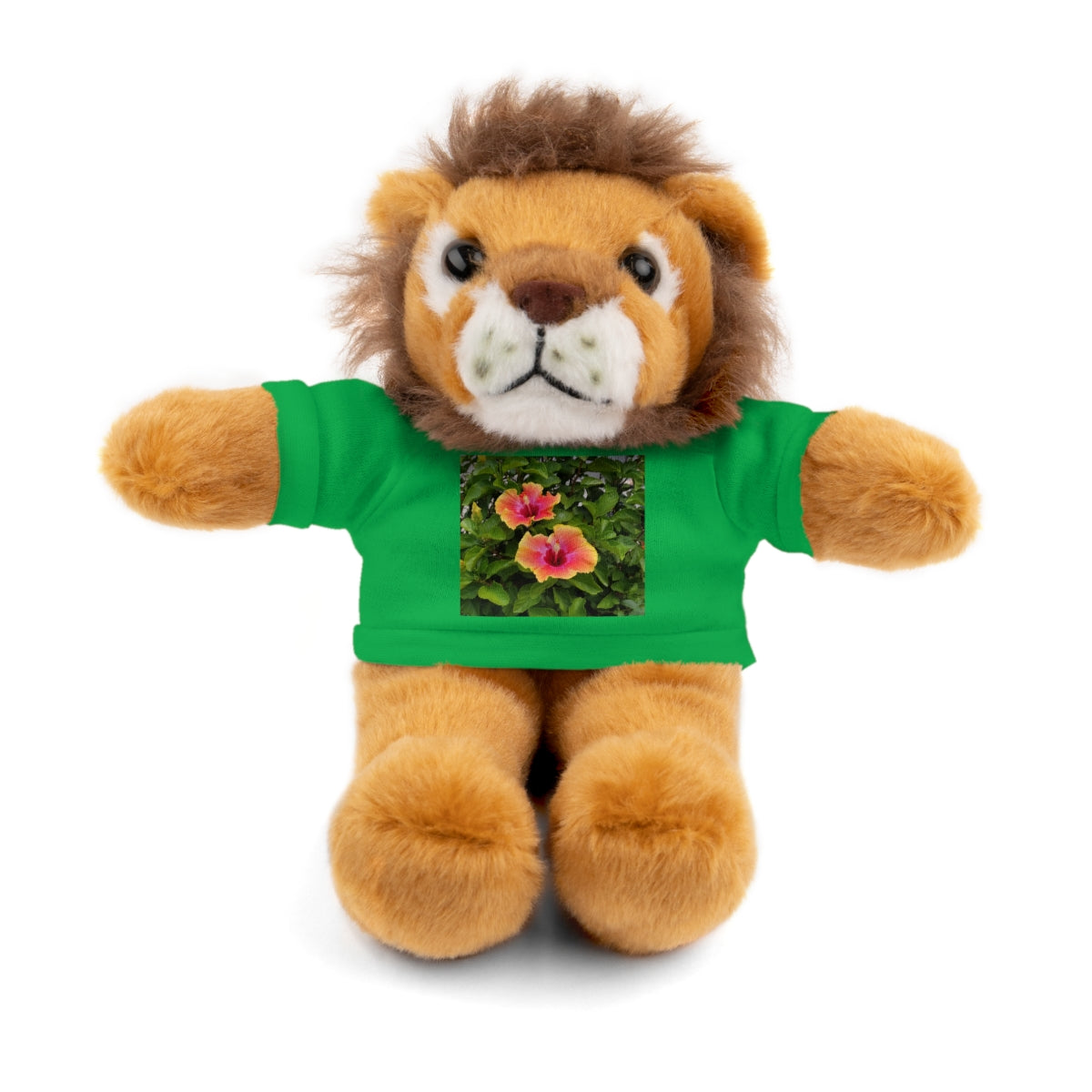 Island Style Hibiscus Stuffed Animals with Tee