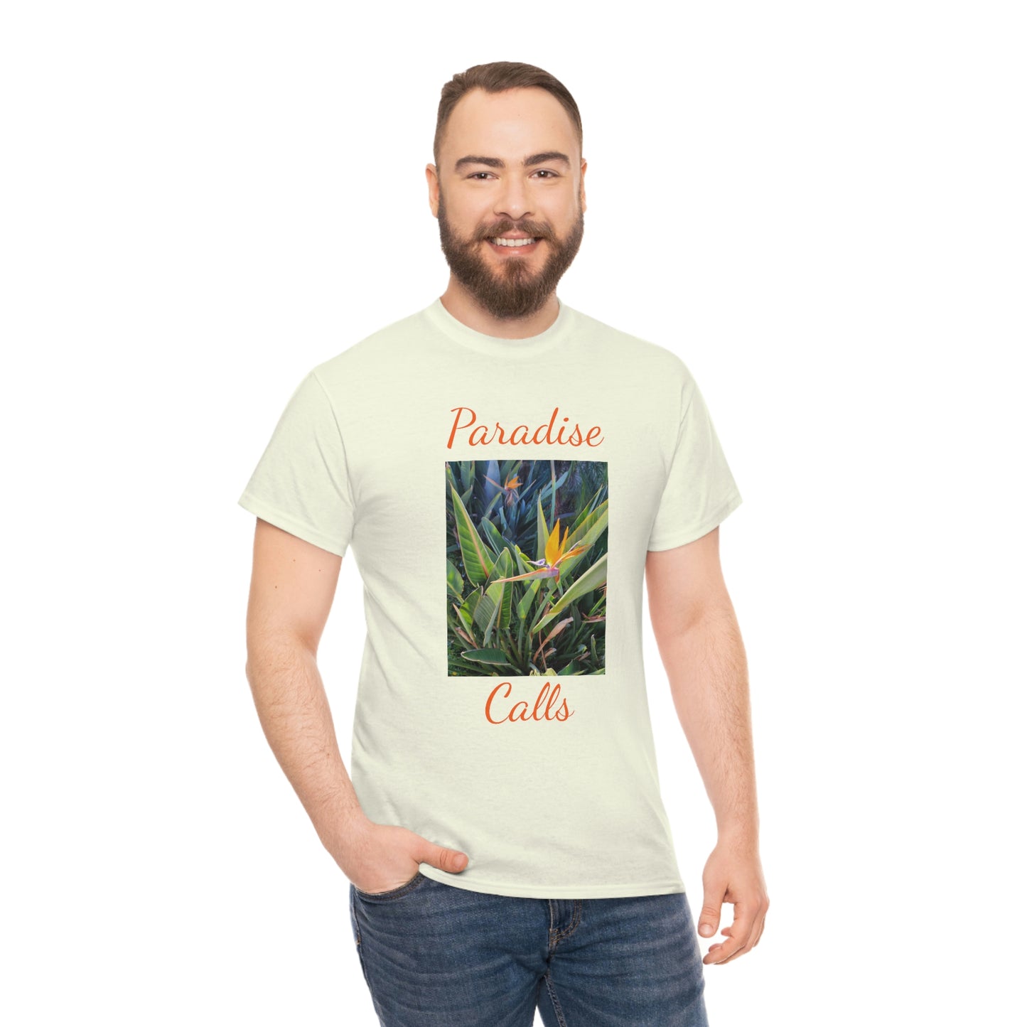 Islander Bird of Paradise Unisex Heavy Cotton Tee