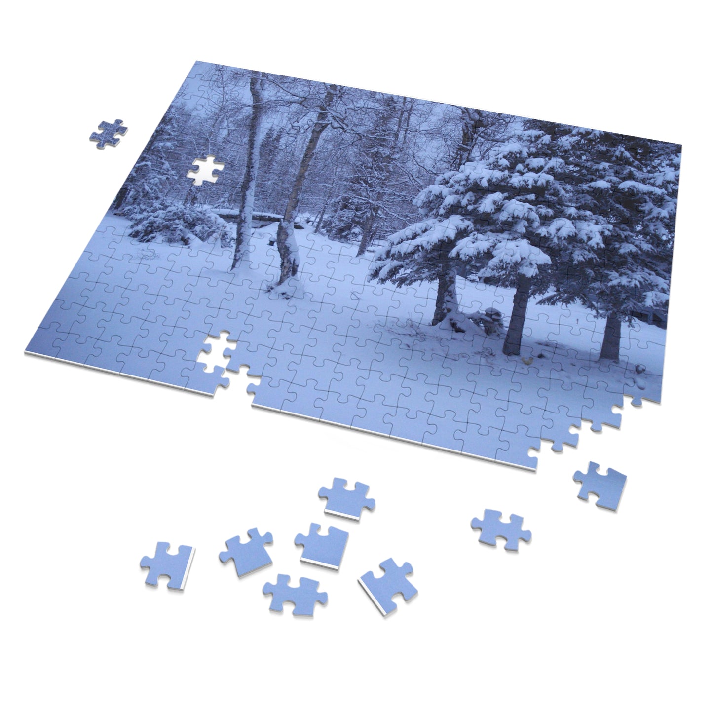 Snow Yard Jigsaw Puzzle (30, 110, 252, 500,1000-Piece)