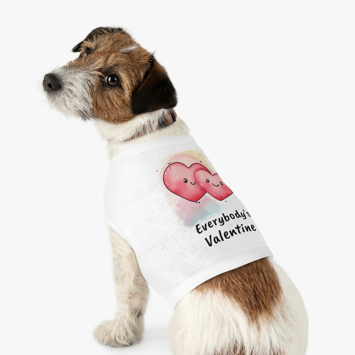 Valentine's White Pet Tank Top