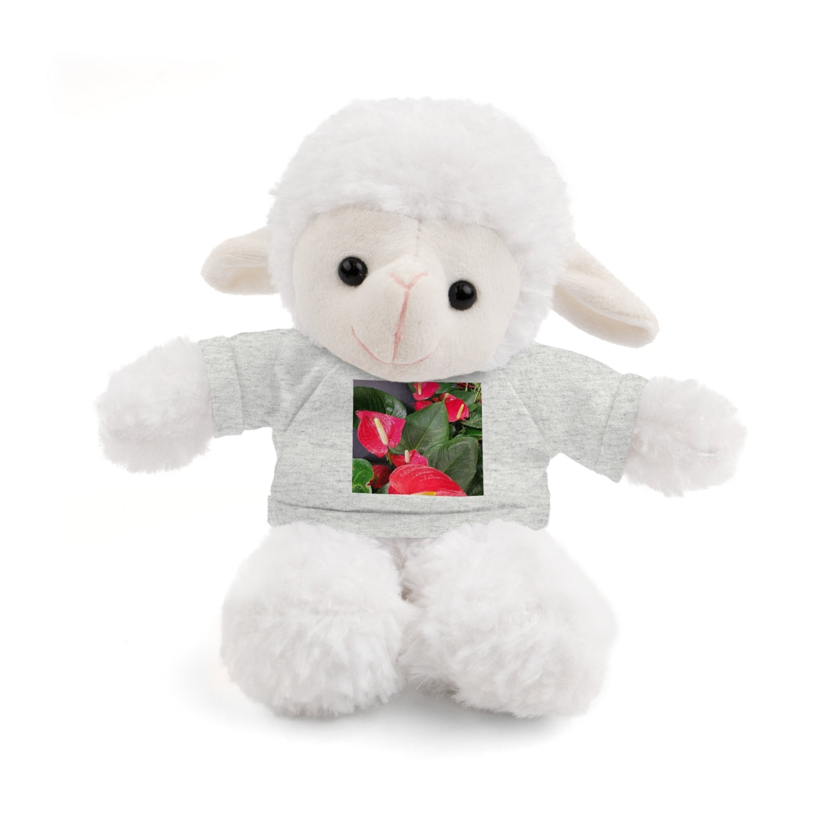 Island Style Anthurium  Stuffed Animals with Tee