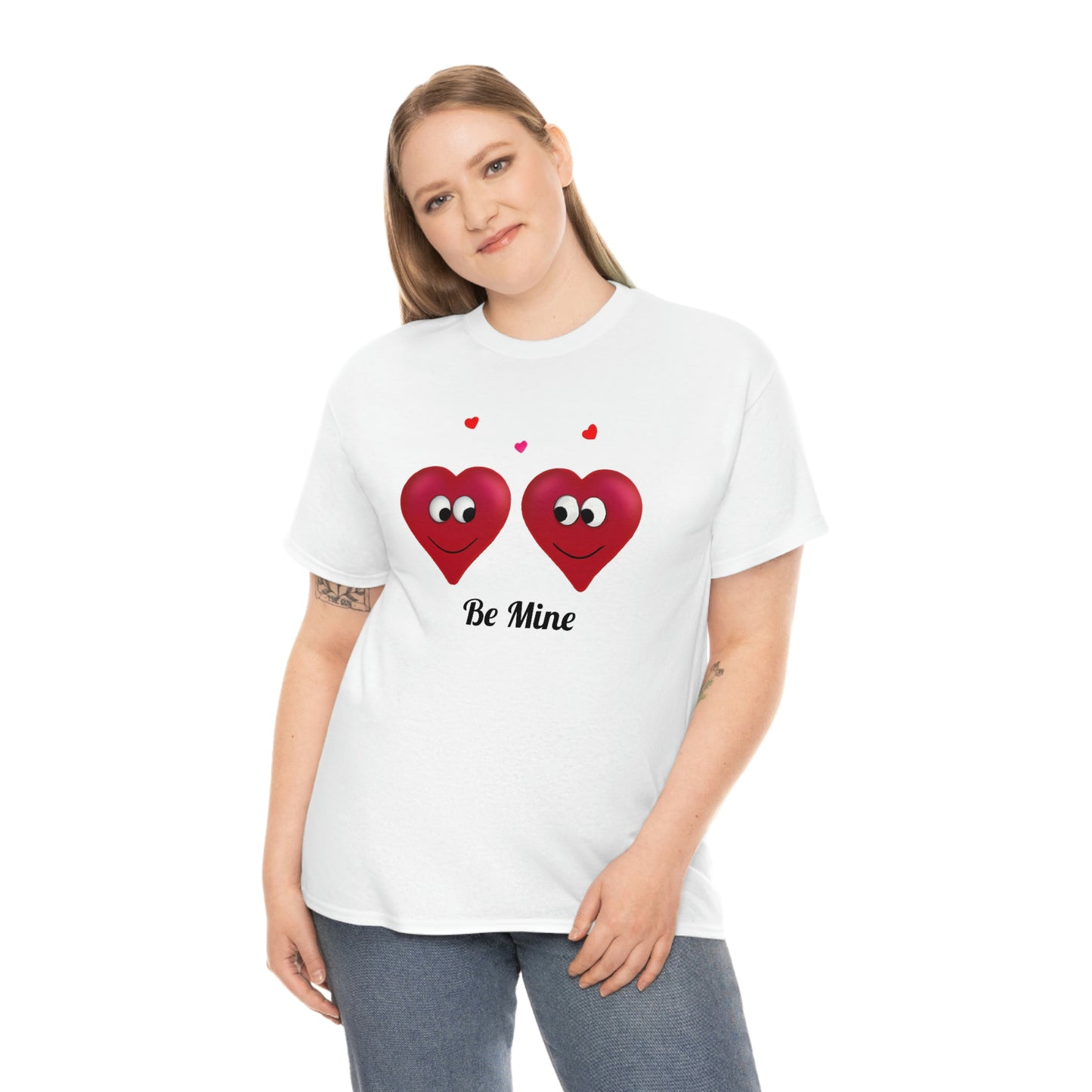 Valentine's "Be Mine" Unisex Heavy Cotton Tee