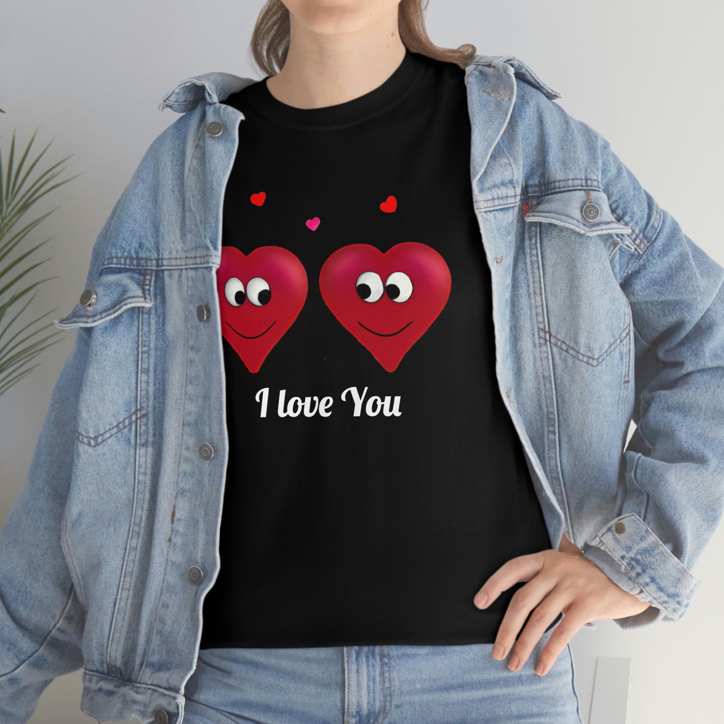 Valentine's "I Love You" Unisex Heavy Cotton Tee