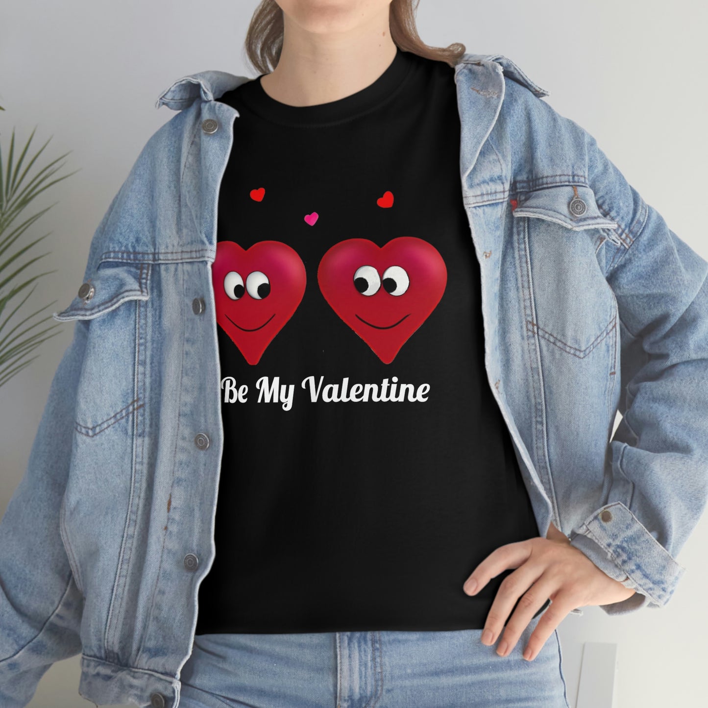 Valentine's "Be My Valentine" Unisex Heavy Cotton Tee